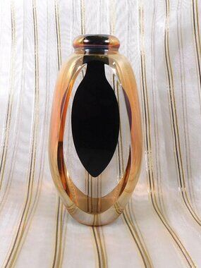 Signed Roger Gandalman Art Glass Perfume Bottle # 26427